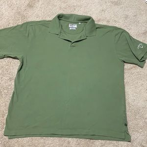 Callaway green polo golf shirt